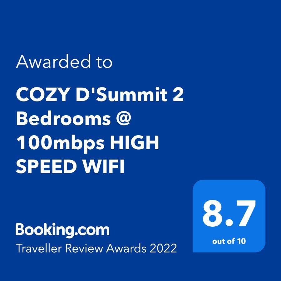 Cozy D'Summit 2 Bedrooms @ 100Mbps High Speed Wifi Skudai Luaran gambar